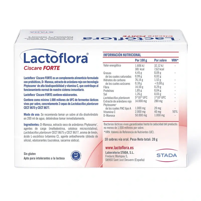 Lactoflora Ciscare Forte , 10 sticks