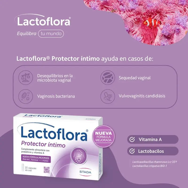 Lactoflora Intimate Protector 20 Capsules