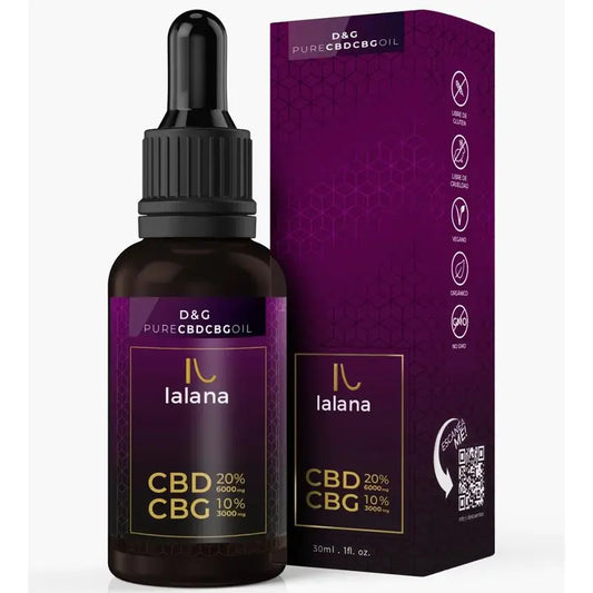 Lalana Cbd Oil Cbd & Cbg 20% + 10% , 30 ml