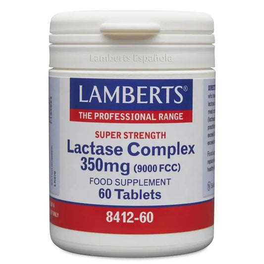 Lamberts Complejo De Lactasa 350Mg , 60 cápsulas   