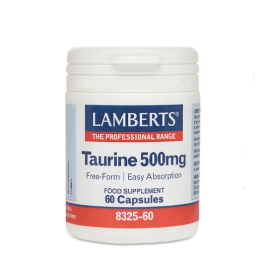 Lamberts Taurine 500Mg , 60 capsules