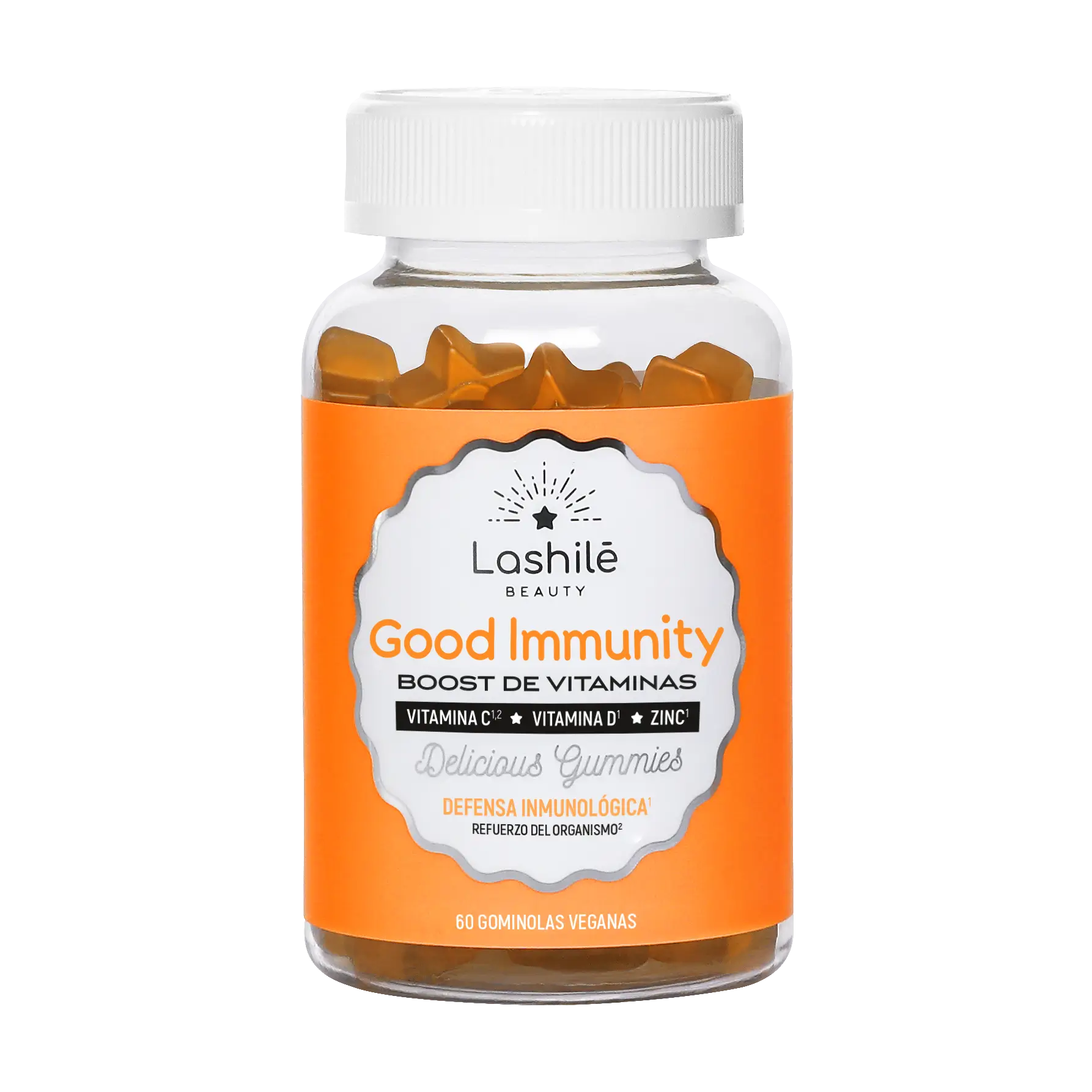 Lashilé Beauty Good Immunity Gominolas , 60 unidades