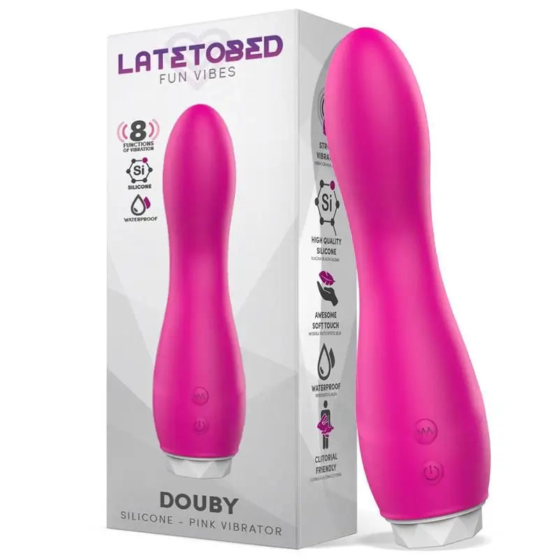 Latetobed Douby Vibrador Silicona Rosa