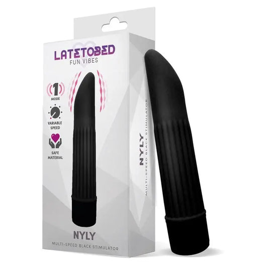 Latetobed  Estimulador Multi-Velocidad Negro