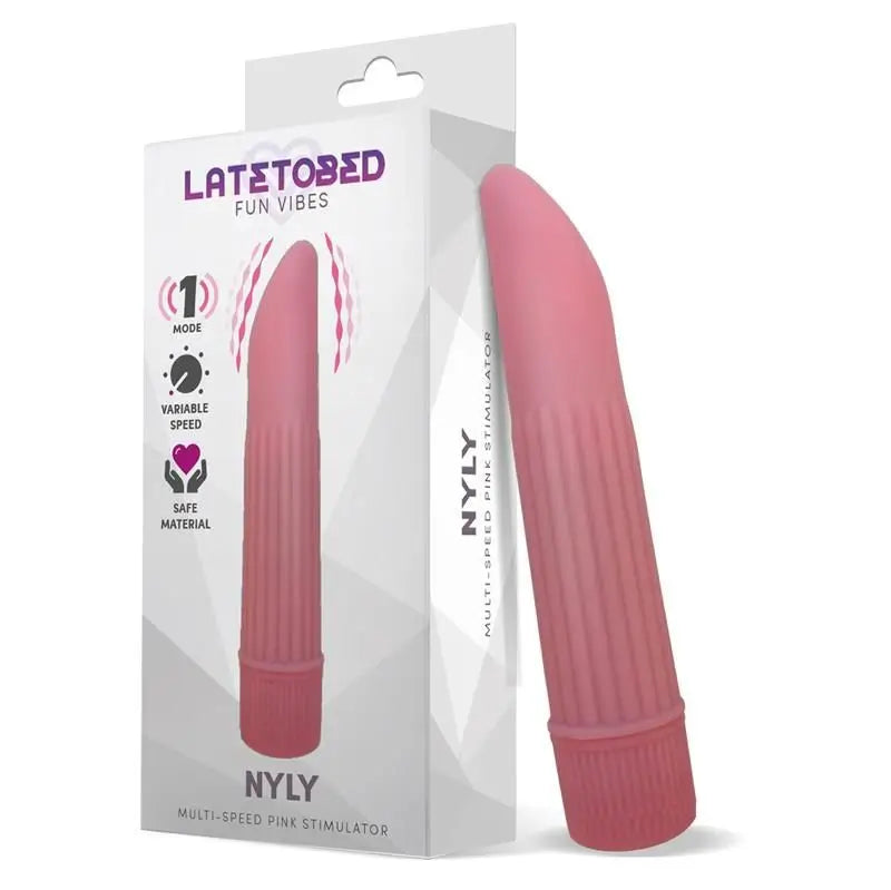 Latetobed Estimulador Multi-Velocidad Rosa