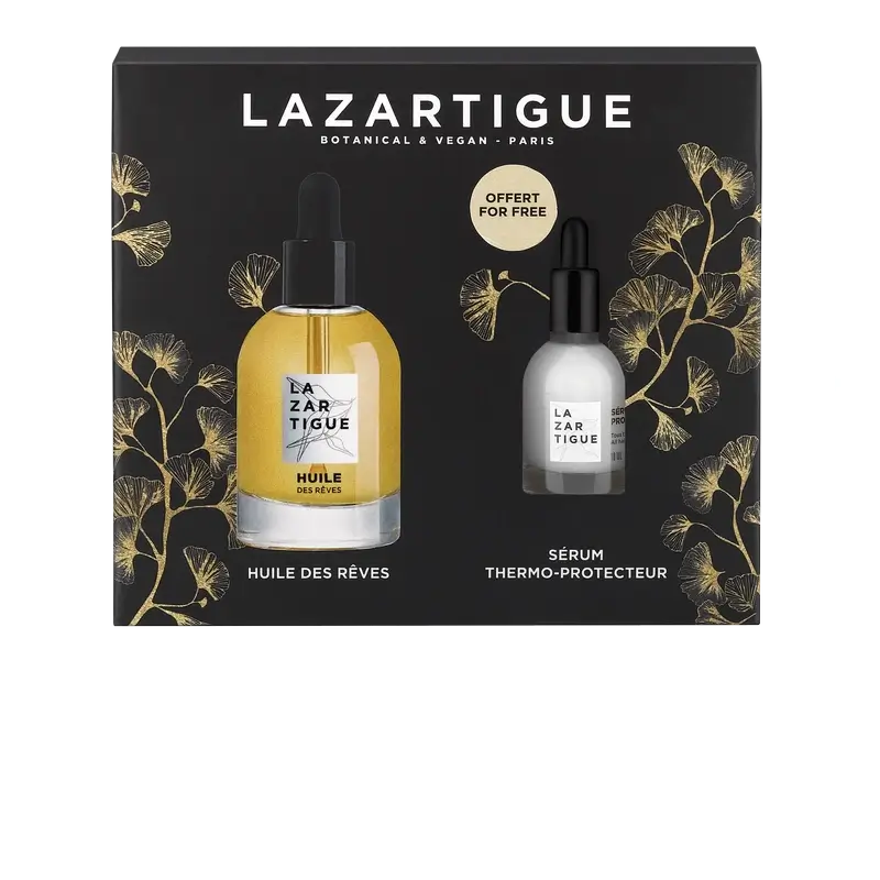 Lazartigue Christmas Set Nourishing Dry Oil + Thermoprotective Serum , 2 units