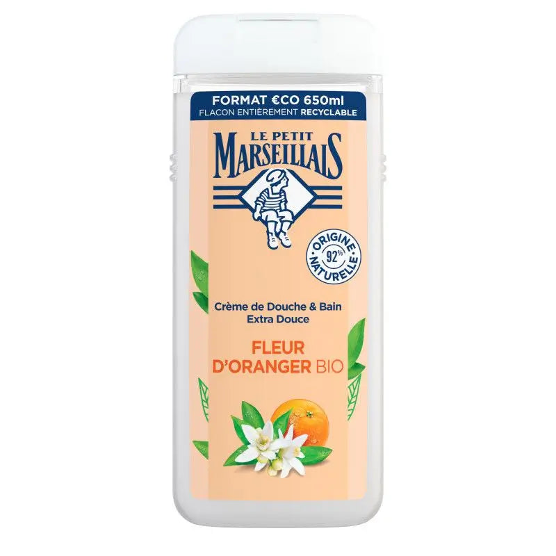 Le Petit Marseillais Gel De Ducha Corporal Extra Suave, Flor De Azahar Bio  , 650 ml