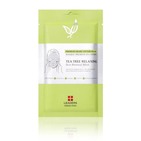 Leaders Tea Tree Relaxing Skin Renewal Mask, 25 ml