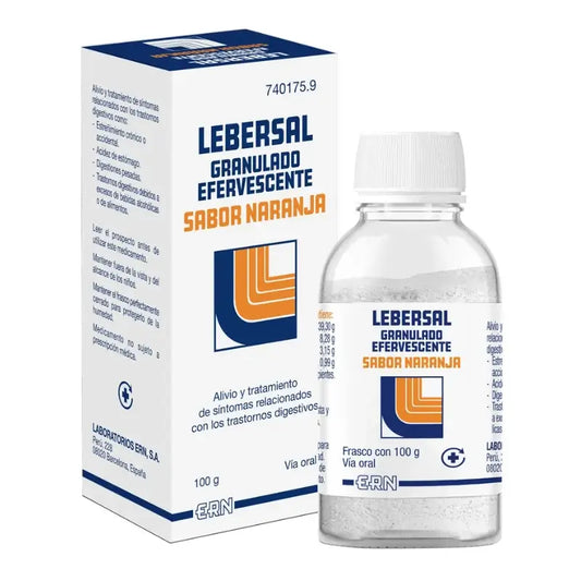 Lebersal Effervescent Granules Orange 100 g