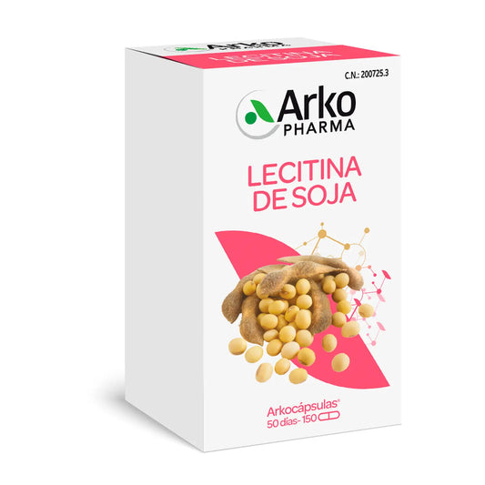 Arkocápsulas Soya Lecithin 150 Capsules Arkopharma