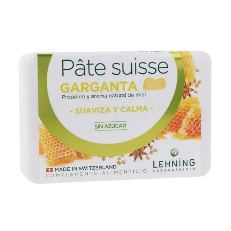 Lehning Pâte Suisse Throat, 40 sweets