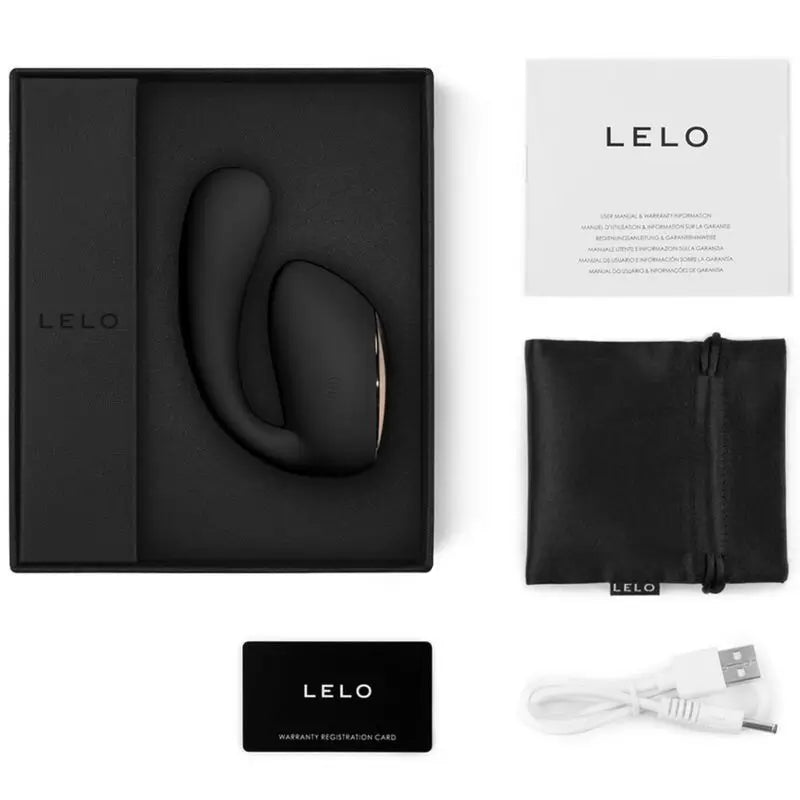 Lelo  Ida Wave Masajeador Parejas Negro