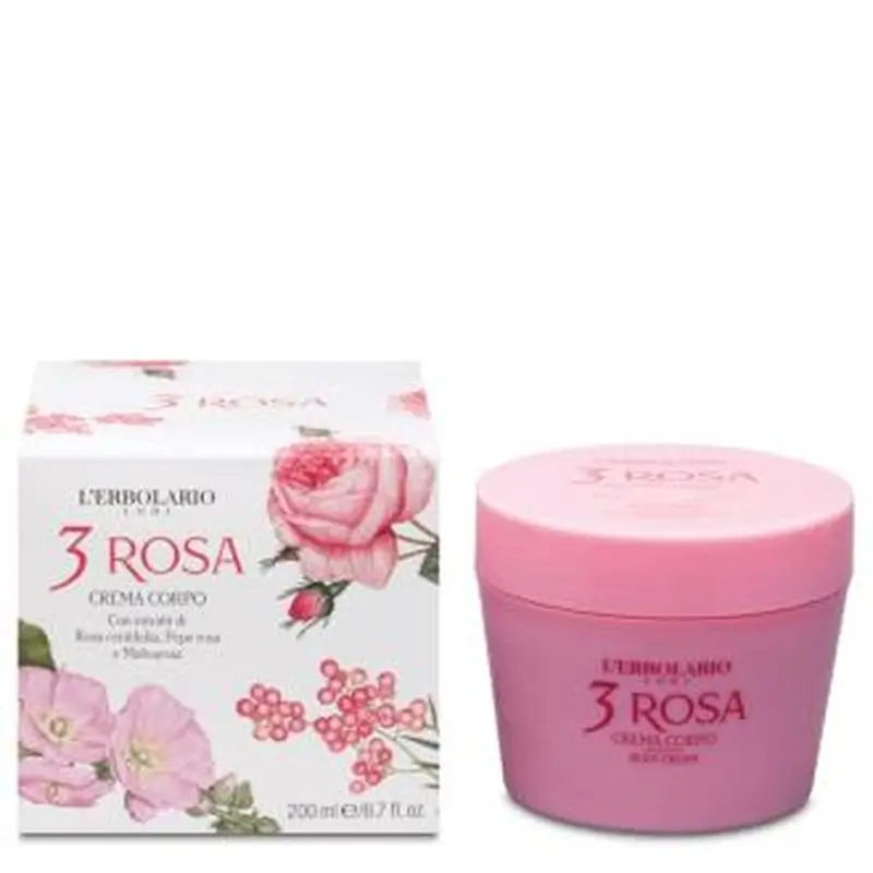 L´Erbolario 3 Rosas Crema Corporal 200Ml. 