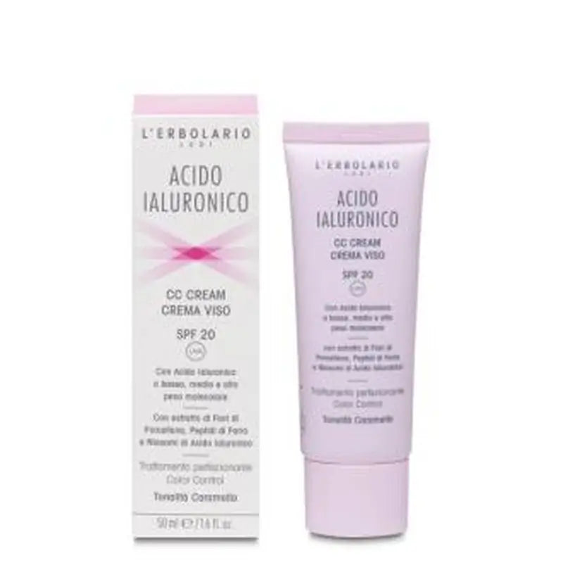 L´Erbolario Acido Hialuronico Cc Crema Tono Caramelo 50Ml. 