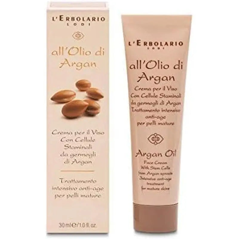 L´Erbolario Argan Crema Facial Intensina Antiedad 30Ml. 