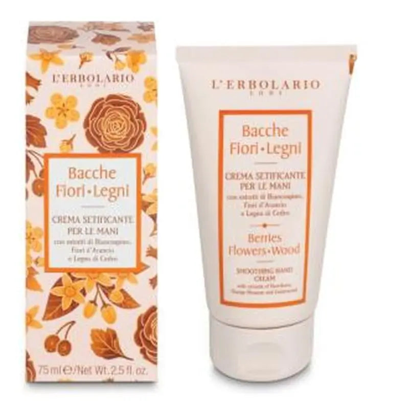 L´Erbolario Bayas Flores Crema Suavizante Manos 75Ml. 