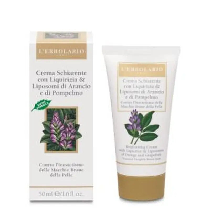 L´Erbolario Crema Aclarante Regaliz 50Ml. 