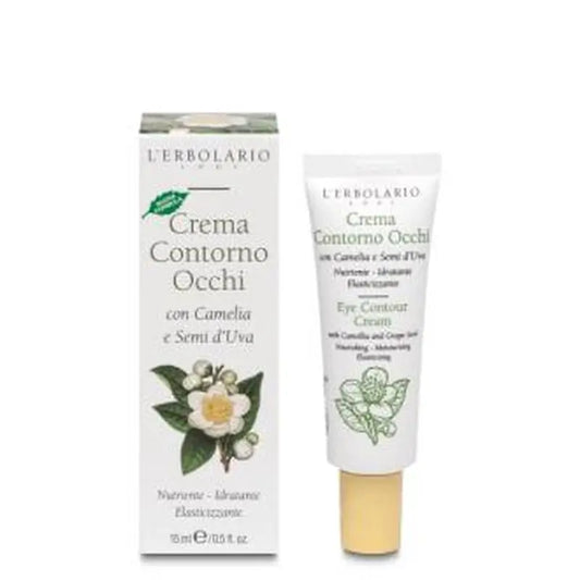 L´Erbolario Crema Contorno De Ojos A La Camelia Y Semillas 15M 