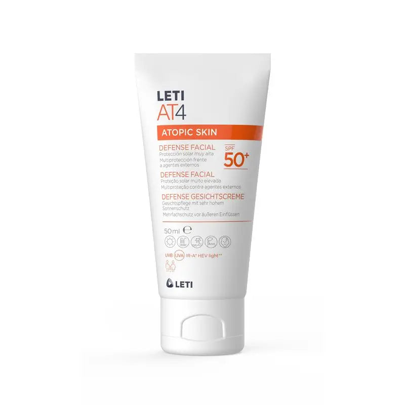 Letiat4 Defense Facial Spf50+, 50 ml