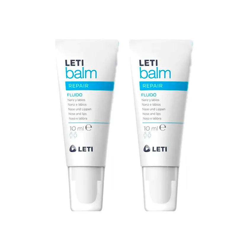 Letibalm Nose and Lip Repair Fluid Pack, 2 x 10ml