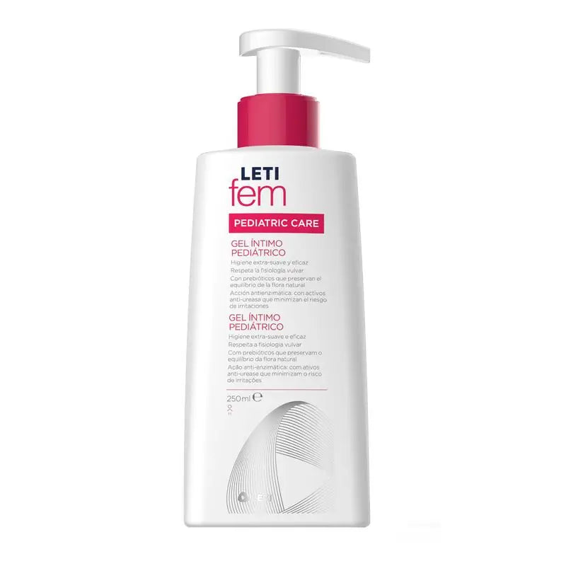 Letifem Paediatric Gel Íntimo, 250 ml