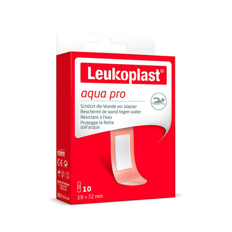 Leukoplast Aqua Pro, 19Mm x 72Mm, 10 unidades