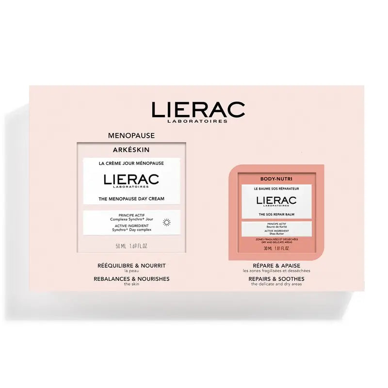 Lierac Menopause Chest - Day Cream + Sos Balm, 80 ml