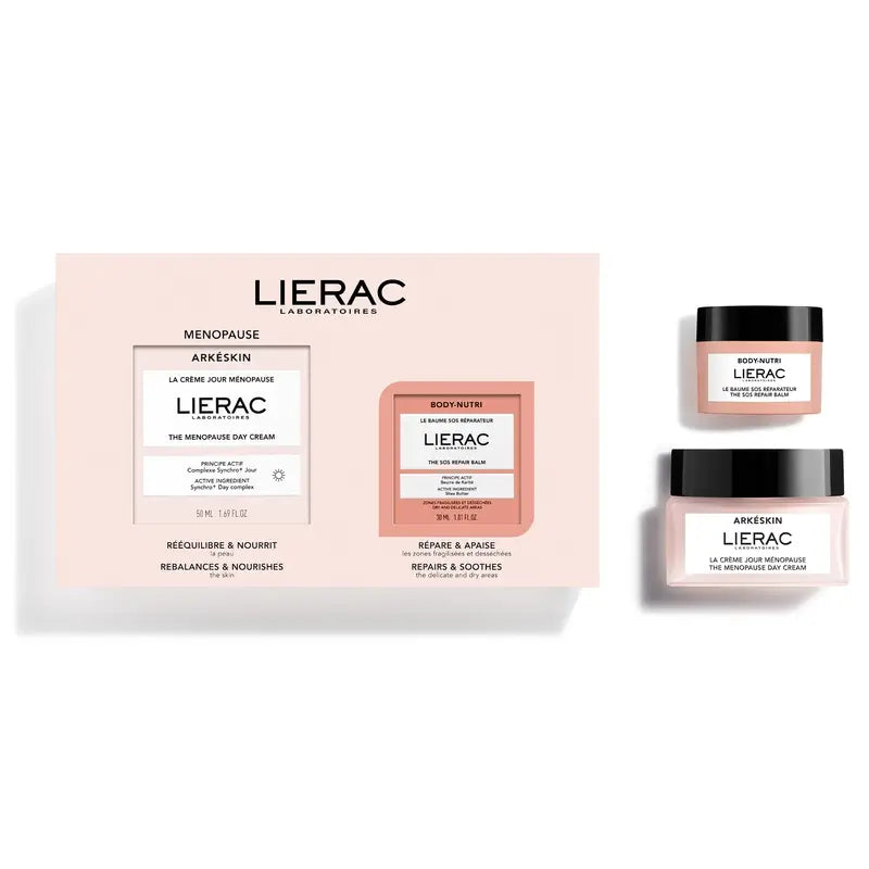 Lierac Menopause Chest - Day Cream + Sos Balm, 80 ml