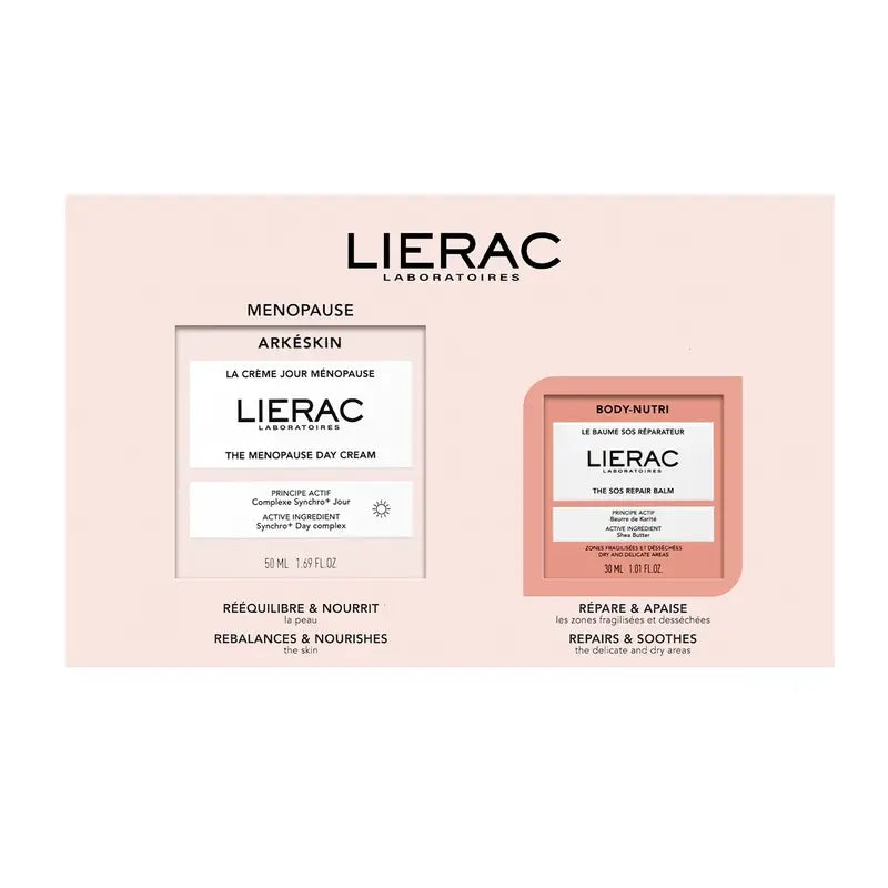 Lierac Menopause Chest - Day Cream + Sos Balm, 80 ml