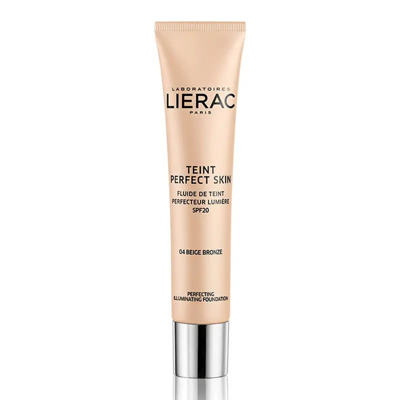 Lierac Dermo Maquillaje Fluido Perfeccionador Iluminador SPF 20 04 Beige Bronze