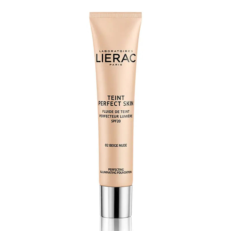 Lierac Dermo Maquillaje Fluido Perfeccionador Iluminador SPF20 02 Beige Nude