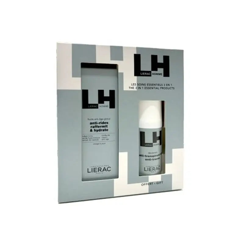 Lierac Lierac Homme Pack Cream 50Ml + Deodorant 50Ml