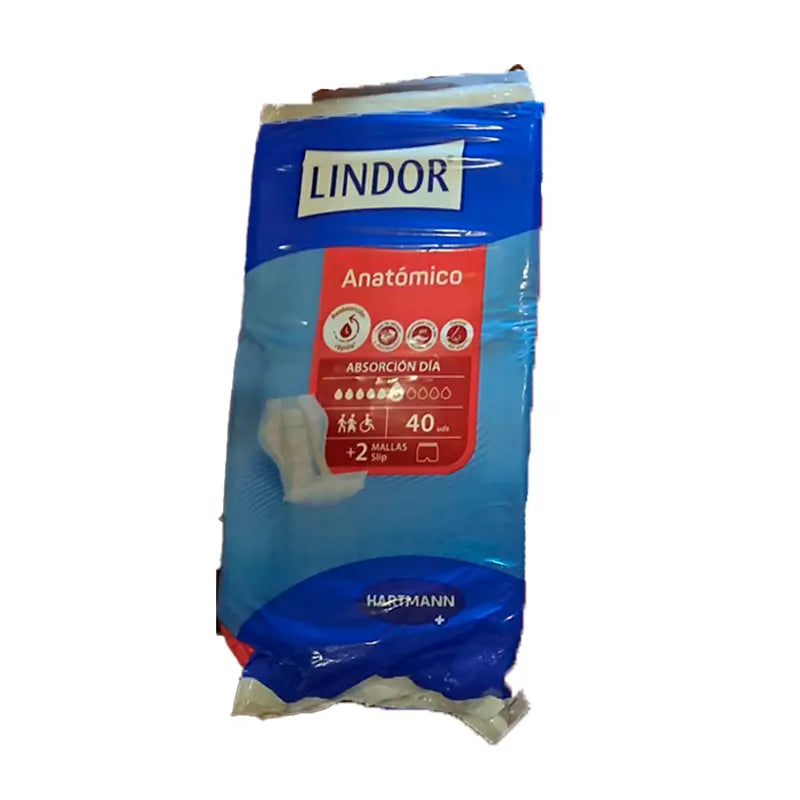 LINDOR Lindor Anatomical Diaper Day - 80 Units One Size