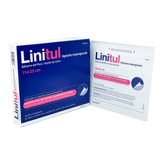 Linitul 15 x 25 cm Impregnated Dressing 20 sachets