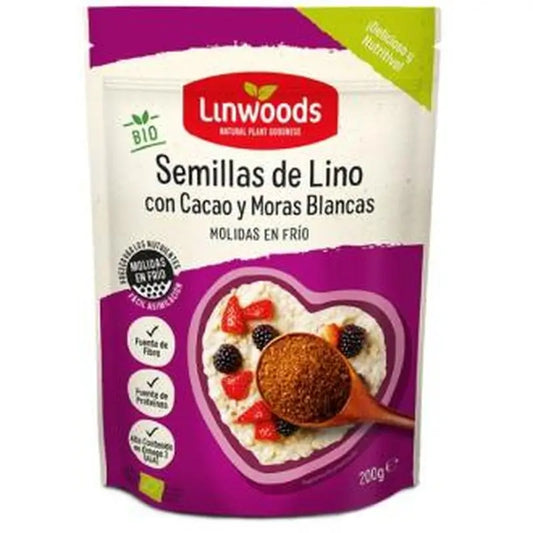 Linwoods Semillas De Lino Con Cacao Y Moras 200Gr. Bio