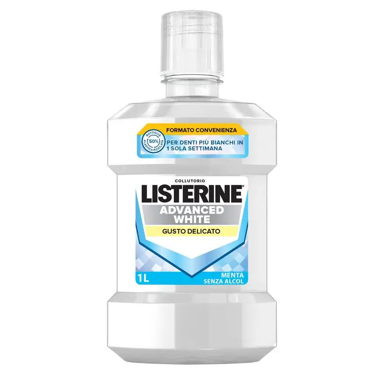 Listerine Advanced White S.Mild, 1 litre