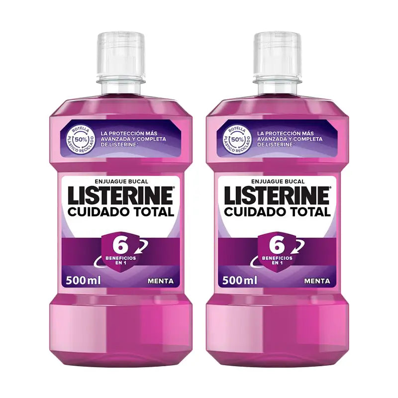 Listerine Duplo - Total Care Mouthwash, 2 x 500 Ml