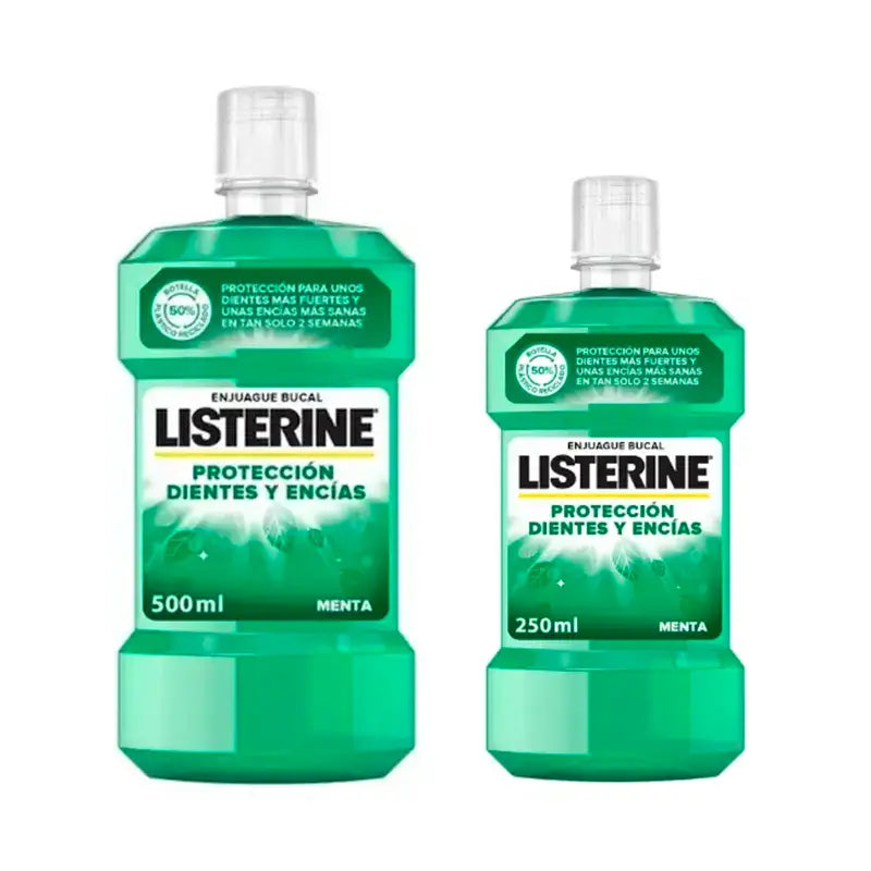 Listerine Teeth & Gums Mouthwash Pack 500 ml + 250 ml