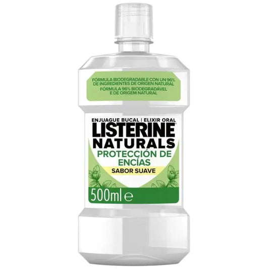 Listerine Naturals Gingiva Mouthwash, 500 ml