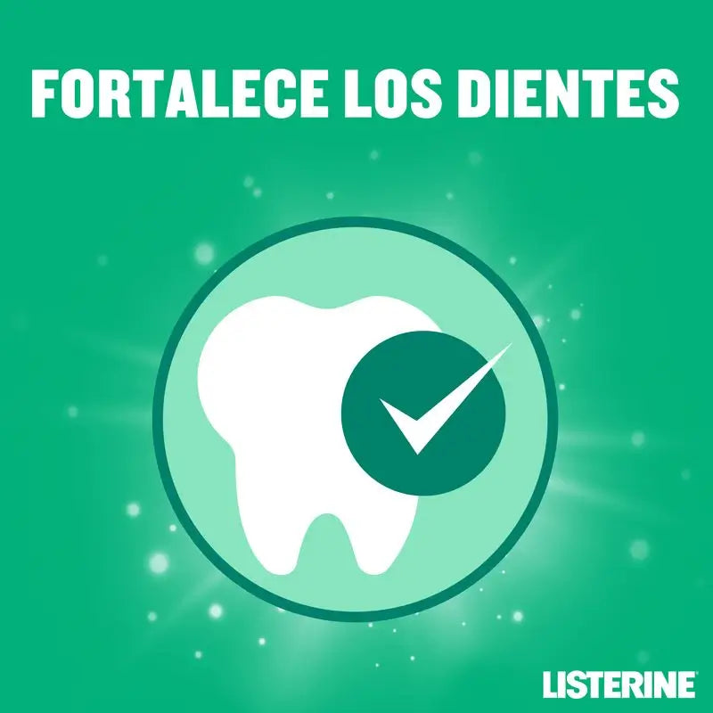 Listerine Mouthwash, Tooth and Gum Protection Fresh Mint Flavour Strengthens Teeth, 2 X 1000ml Pack.