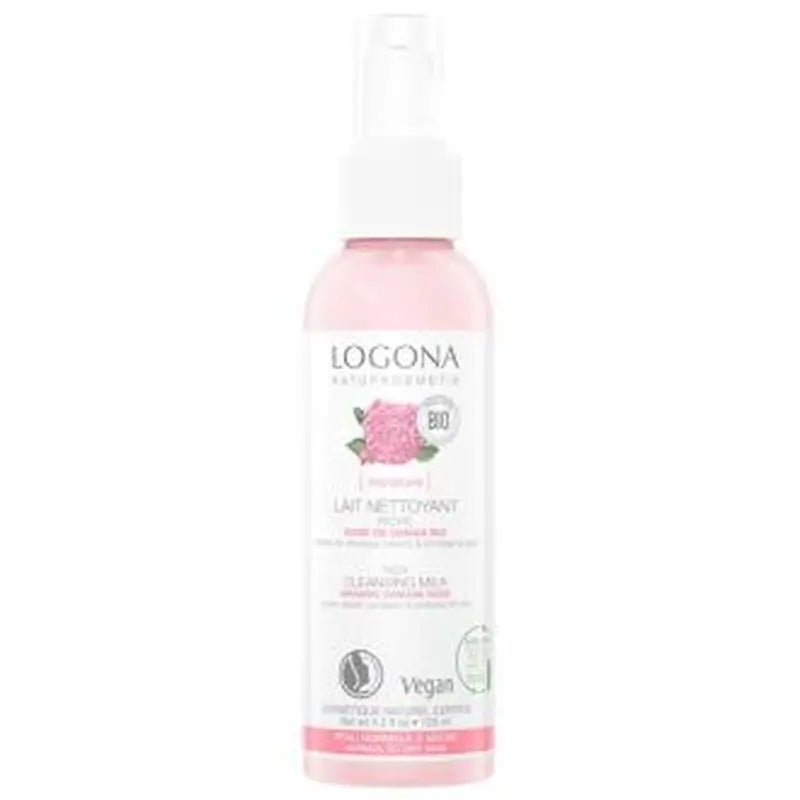 Logona Leche Desmaquillante Nutritiva Rosa Damascena 125M