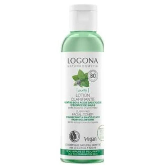 Logona Tonico Purificante Menta-Acido Salicilico 125Ml.