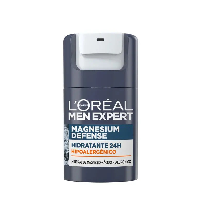 L'Oréal Paris Men Expert Hypoallergenic Moisturising Cream: Magnesium Mineral & Hyaluronic Acid