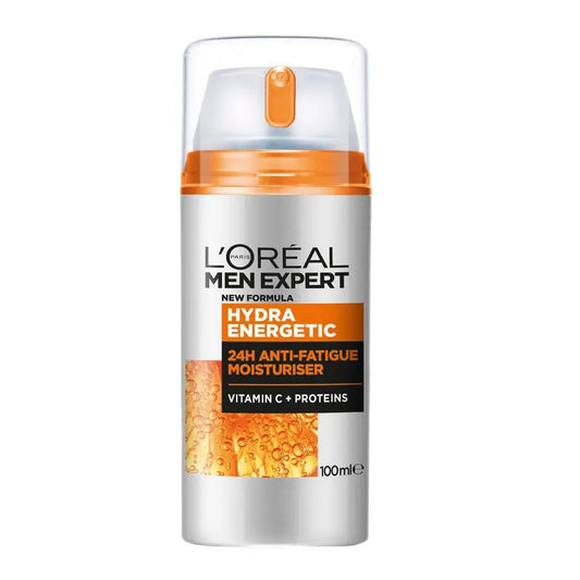 L'Oréal Paris Men Expert Hydra Energetic Xl Cream: Energising Anti-Fatigue Moisturiser for Men, 50Ml