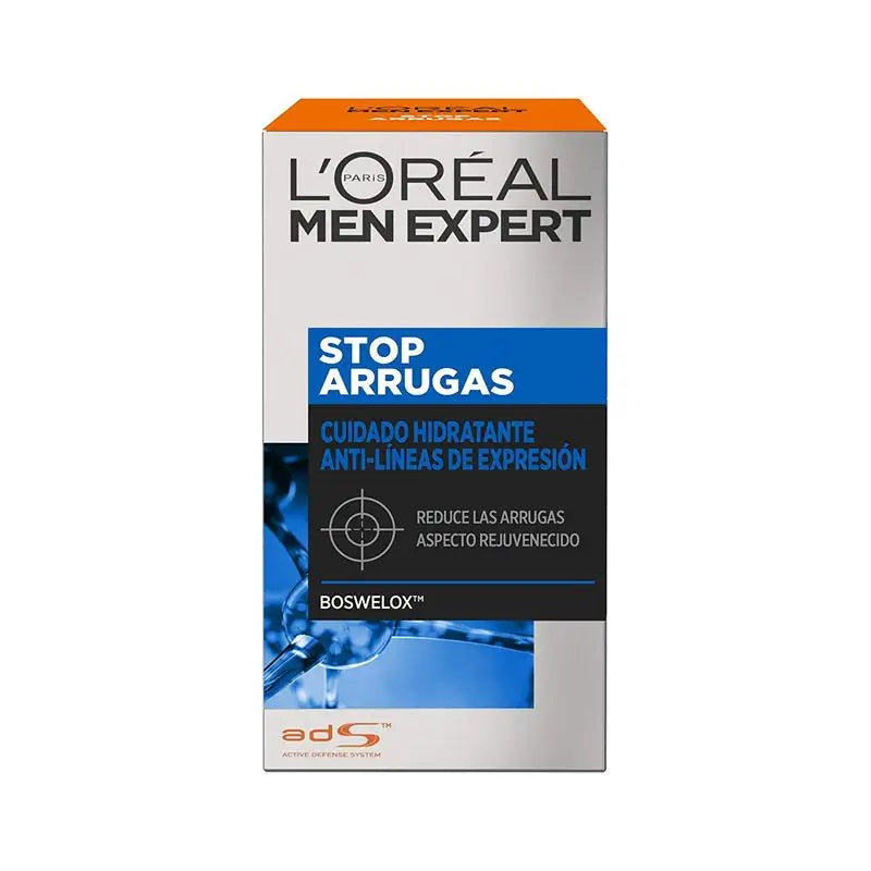 L'Oréal Paris Men Expert Stop-Wrinkle Moisturising Anti-Expression Lines Care For Men 50 Ml