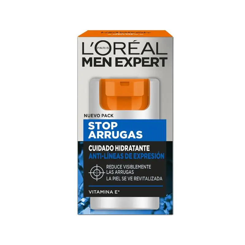 L'Oréal Paris Men Expert Stop-Wrinkle Moisturising Anti-Expression Lines Care For Men 50 Ml