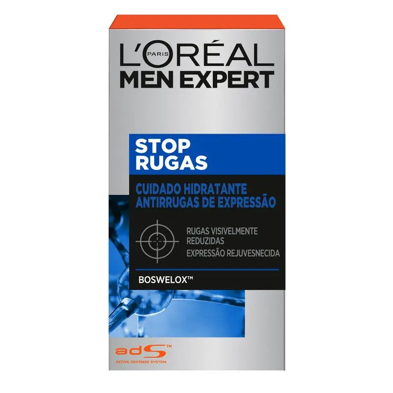 L'Oréal Paris Men Expert Stop-Wrinkle Moisturising Anti-Expression Lines Care For Men 50 Ml