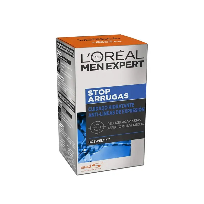 L'Oréal Paris Men Expert Stop-Wrinkle Moisturising Anti-Expression Lines Care For Men 50 Ml