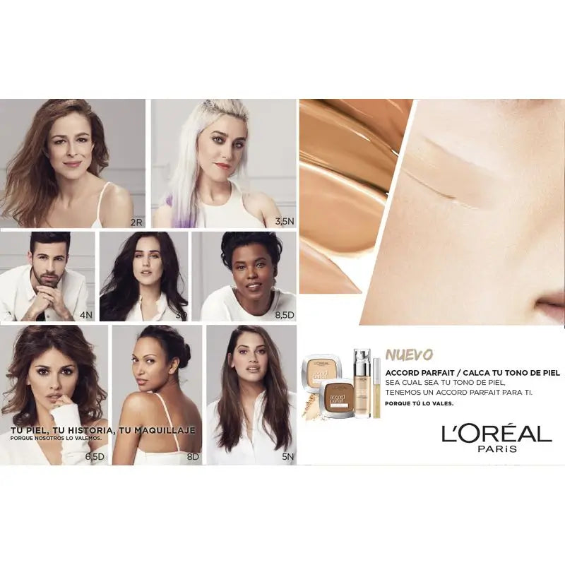 L'Oréal Paris Accord Parfait 1N Ivoire Light Skin Liquid Concealer 6,8 Ml