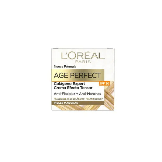 L'Oréal Paris Age Perfect Cream Spf 30 Anti-Sagging & Anti-Blemish, Mature Skin, 50 Ml